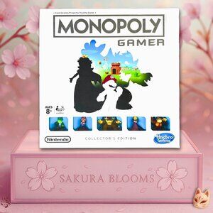 2017 Monopoly Gamer Collector's Edition Board Game Hasbro New, Sealed